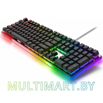 Клавиатура Royal Kludge RK918 RGB (черный, RK Red) картинка 2